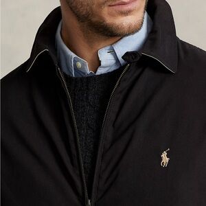 Polo by Ralph Lauren Men's Bi-Swing 4XB RL Black Jacket EUC